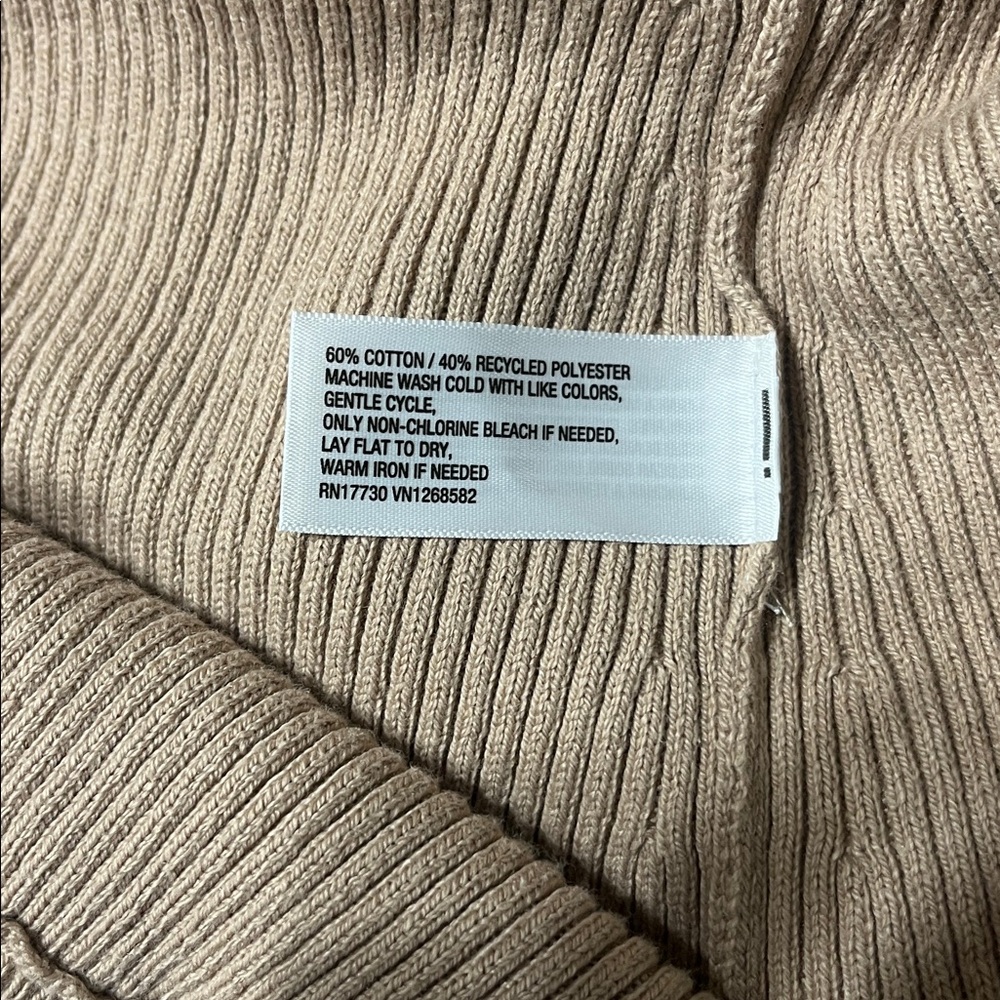 2/$30 Ava & Viv Classic Brown Pencil Skirt Sz XXL Ribbed Textured Knitted - Picture 8 of 8